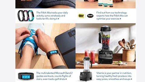 Best Buy 'Your New Workout Partners' Email