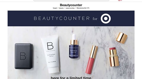 Target.com Beautycounter Brand Shop