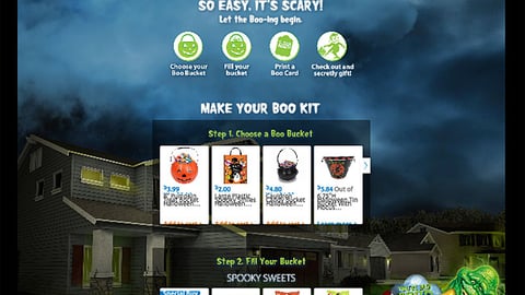 Walmart 'Boo It Forward' Showcase