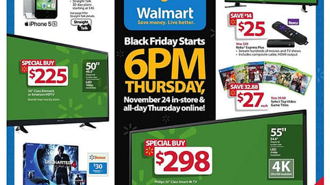 Walmart Black Friday Circular Cover