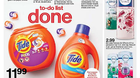 Target P&G 'brandSaver' Features