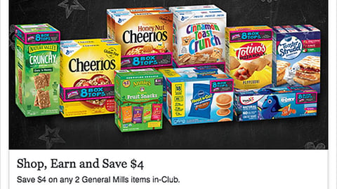 BJ's General Mills Box Tops Facebook Update