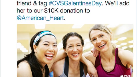 CVS 'Galentine's Day' Social Media Campaign