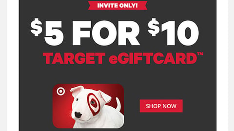 Groupon Target 'Invite Only' Email