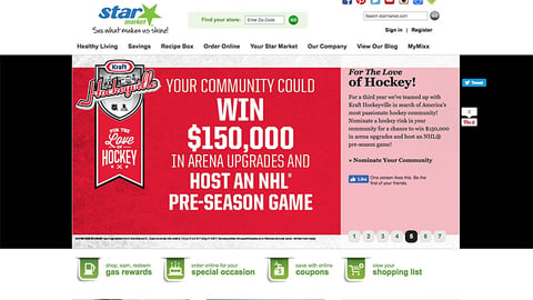 Star Market Kraft Heinz 'Hockeyville' Carousel Ad