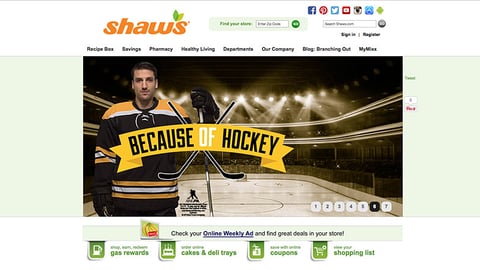 Shaw's Kraft Heinz 'Because of Hockey' Carousel Ad