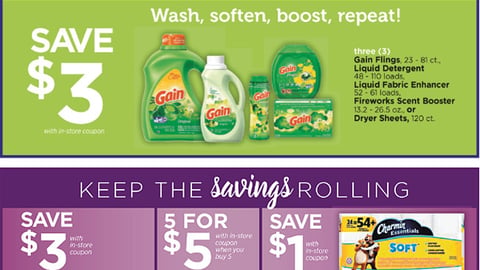 H-E-B P&G 'Savings Roundup' Feature