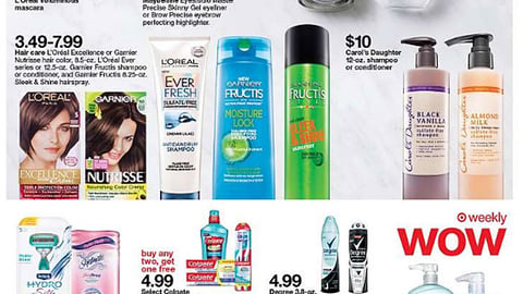 Target L'Oreal Incentive Feature