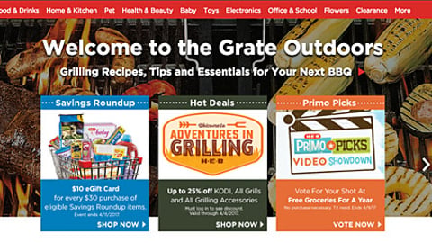 H-E-B 'Grate Outdoors' Carousel Ad