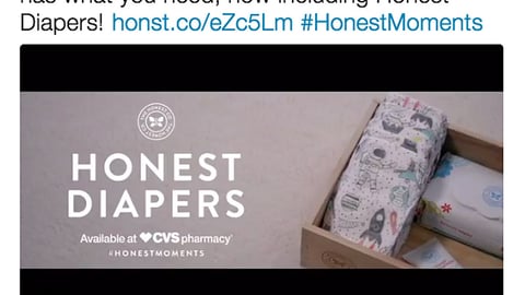 Honest Co. CVS #HonestMoments Twitter Update