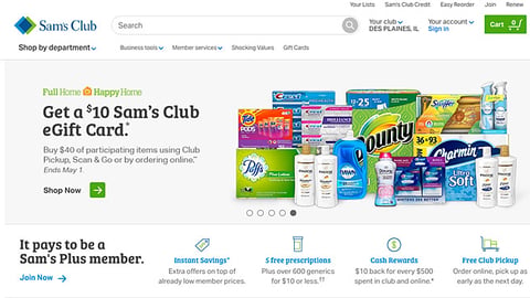 Sam's Club P&G 'Full Home Happy Home' Carousel Ad