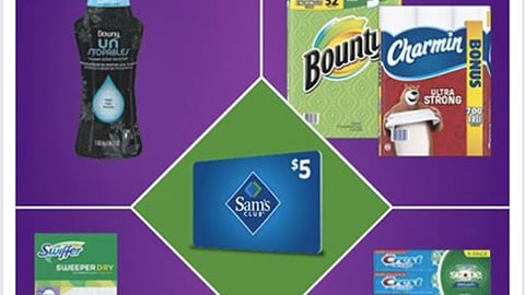 P&G Sam's Club 'Limited Time' Facebook Update