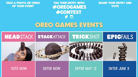 Walmart 'Oreo Games' Website