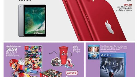 Target 'Mario Kart 8 Deluxe' Incentive Feature