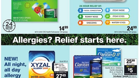 CVS 'Relief Starts Here' Feature