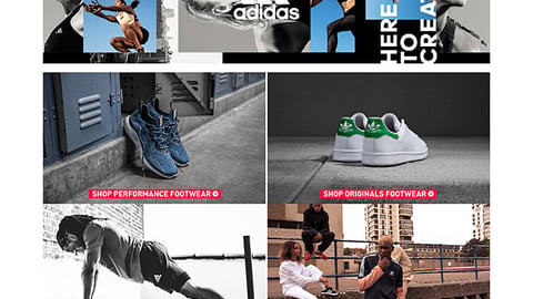 Amazon Adidas Landing Page