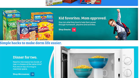Sam's Club 'Back to Class' Web Page