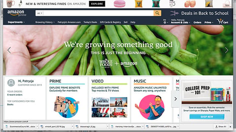 Amazon Whole Foods Market Carousel Ad