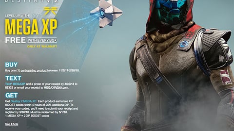 Kellogg's 'Destiny 2' Walmart Page