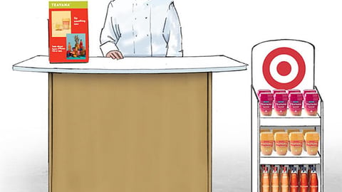 Teavana Target In-store Demonstration Rendering