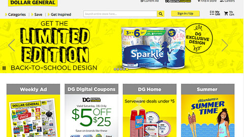 Dollar General Sparkle BTS Design