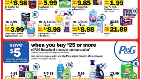 Meijer P&G 'Save $5' Features