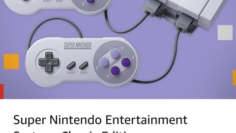 Amazon SNES Treasure Truck Landing Page