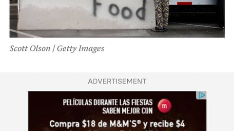 M&M's Amazon Holiday Incentive Display Ads