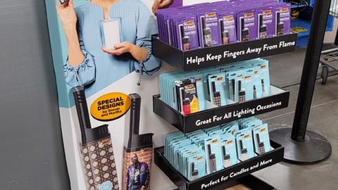 Bic 'The Ultimate Lighter' Floorstand