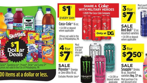 Dollar General Coca-Cola 'Share a Coke' Feature