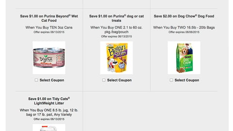 ShopRite Purina 'National Pet Month' Landing Page