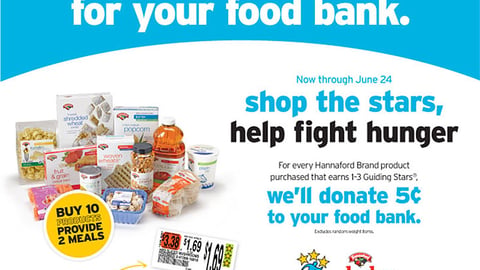 Hannaford 'Help Raise $400,000' Feature