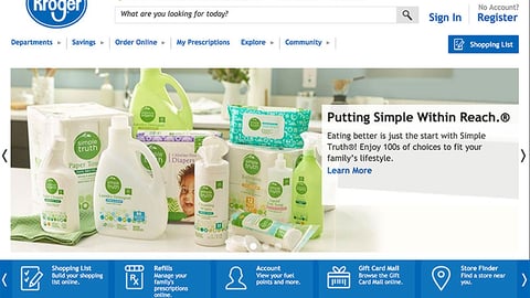 Kroger 'Eating Better Is Just the Start' Carousel Ad