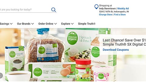 Kroger Simple Truth 'Last Chance' Carousel Ad