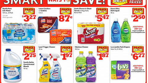 Family Dollar 'Price Drop' Feature
