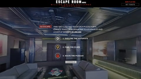 Sony Pictures 'Escape Room'