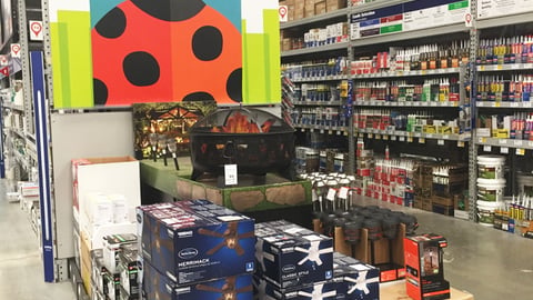 Lowe's 'Spring Black Friday' Endcap Header