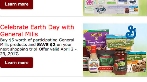 Hannaford 'Spring Cleaning Starts Here' Email Ad