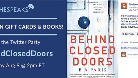 SheSpeaks 'Behind Closed Doors' Facebook Update