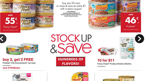 PetSmart 'Stock Up & Save' Feature