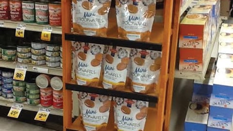 Stroopwafels Floorstand