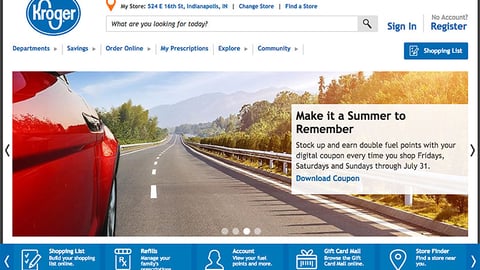 Kroger 'Make it a Summer to Remember' Carousel Ad