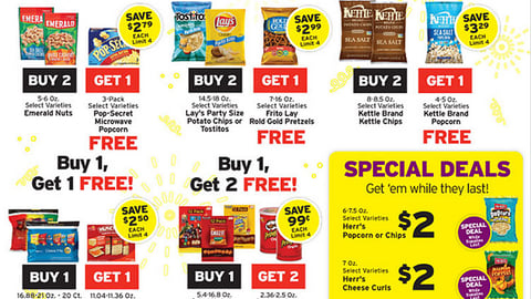 Hannaford 'Super Snacking Savings' Feature
