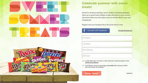 Mars Meijer 'Sweet Summer Treats' Game