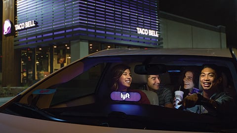Taco Bell 'Taco Mode' Lyft In-App Feature