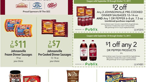 Publix 'Lead Your Tailgate to Victory' Feature
