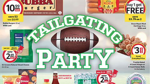 Bi-Lo 'Tailgating Party' Circular Cover