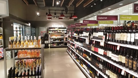 Target Liquor Department