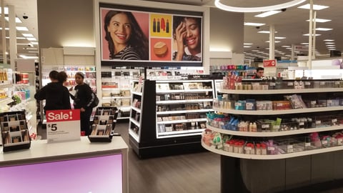 Target Beauty Department