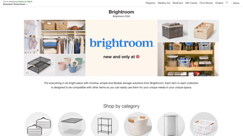 Target Brightroom Showcase